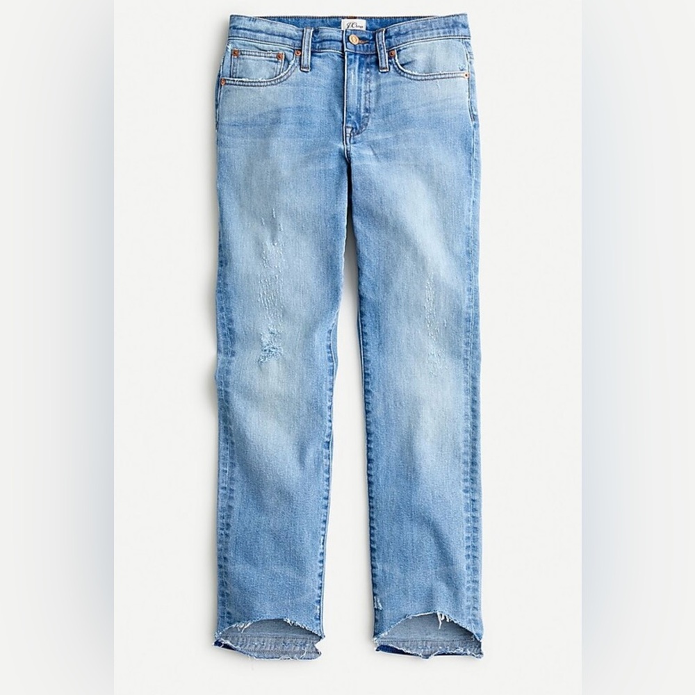 JCrew Slim boyfriend jean in Baltic Sky wash